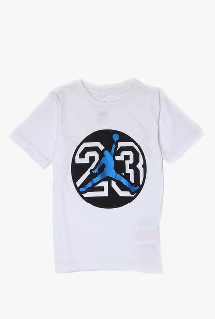 Buy Jordan White Printed T-Shirt for Boys Clothing Online Tata CLiQ