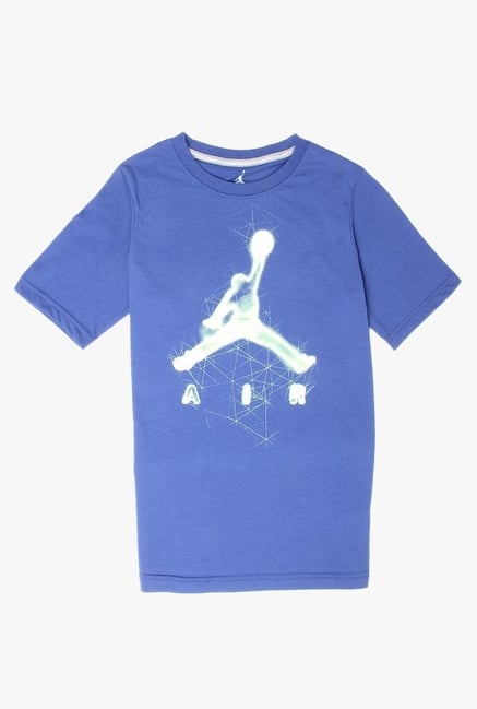 Buy Jordan Blue Printed T-Shirt for Boys Clothing Online Tata CLiQ