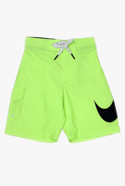 nike neon green shorts