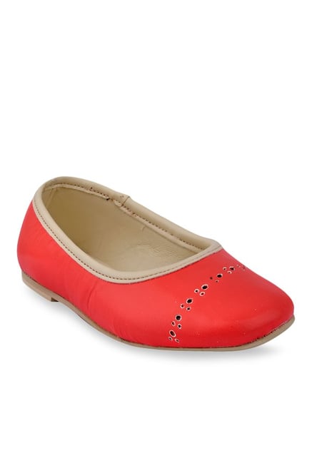 Kids red ballet online shoes