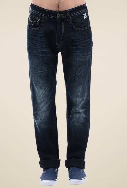 Buy Pepe Jeans Black Lightly Washed Jeans from top Brands at Best