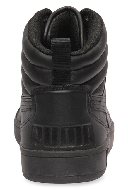 puma black high ankle shoes