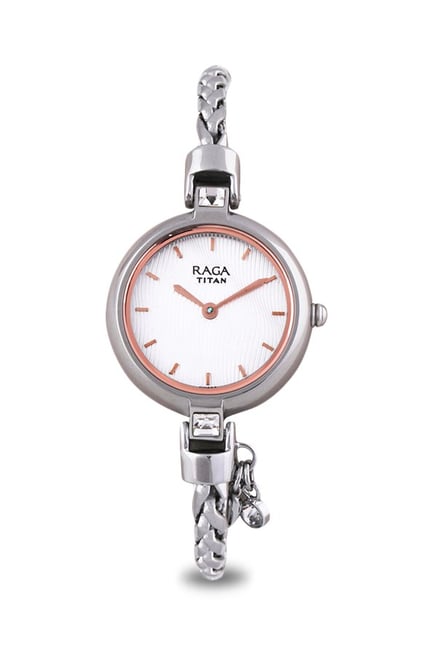 Titan Analog 2584sm01f Titan 2584SM01F Raga Espana Analog Watch