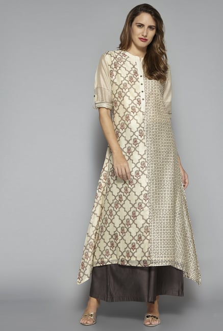 Zuba by Westside Off White Kurta