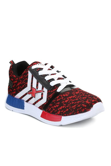 sparx red casual shoes