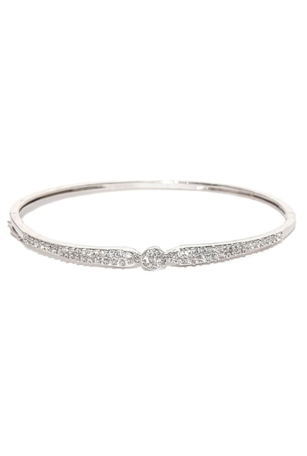 Zaveri Pearls Silver Brass Party Bracelet-picture-20