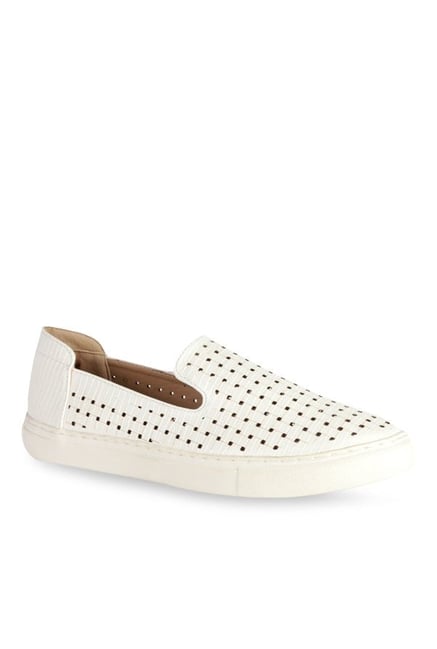 allen solly white casual shoes