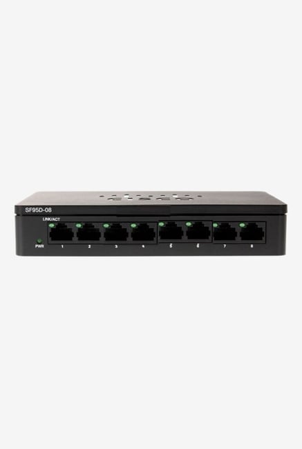 Cisco SF95D 08 IN Network Switch Black