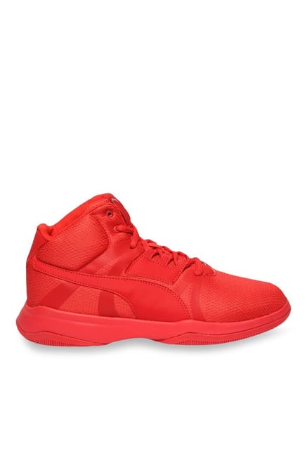 puma basketball shoes red