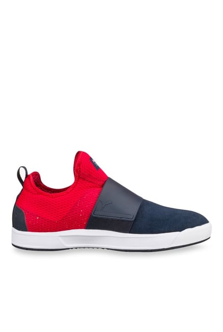 Puma Red Bull RBR WSSP Total Eclipse & Chinese Red Slip-Ons Puma Red Bull RBR WSSP Total Eclipse & Chinese Red Slip-Ons