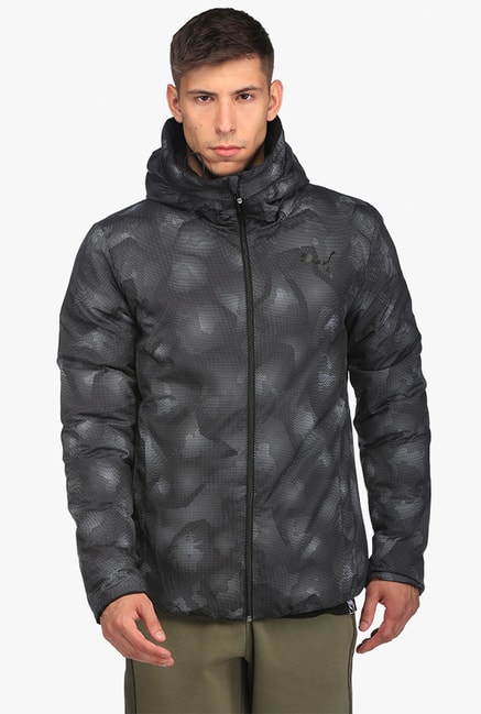 puma essential hooded jacket