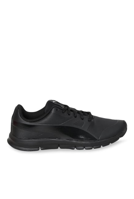 puma flexracer sl black running shoes