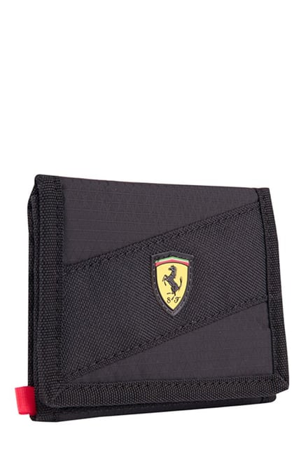 puma ferrari trifold wallet