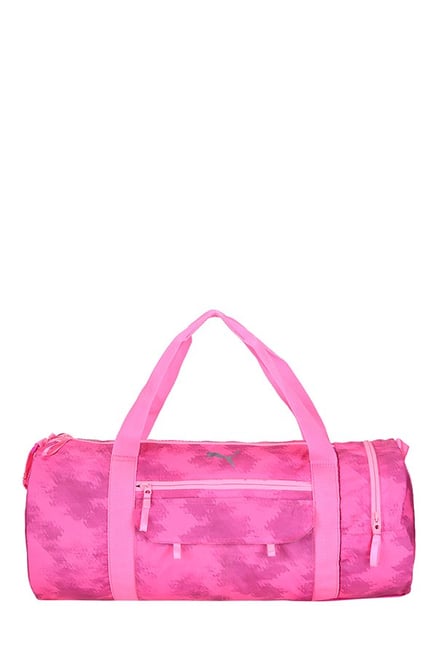 pink puma gym bag