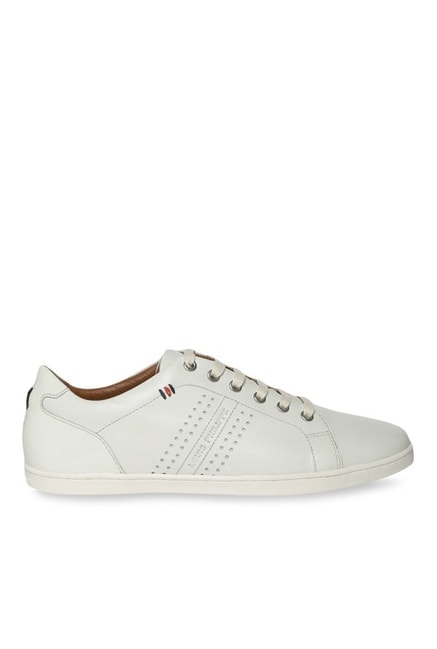 louis philippe white casual shoes