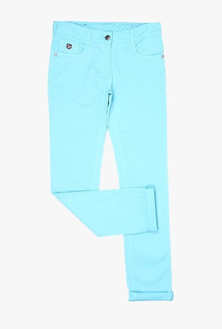 light blue raw denim