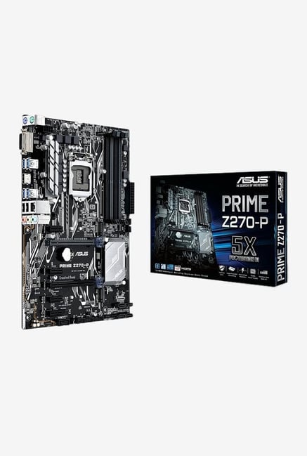 Buy Asus Prime Z270-P Z270 Chipset Motherboard (Black) Online At