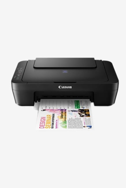 Canon Pixma E410 All-in-One Printer (Black)-Canon-Electronics-TATA CLIQ