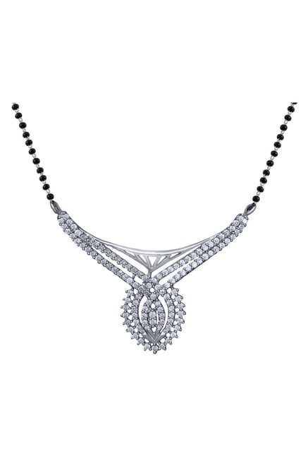 swarovski diamond mangalsutra