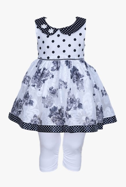 Cute Toddler Outfit | Girls Hi-Lo Polka Dot Tunic And Legging Set – Mia  Belle Girls