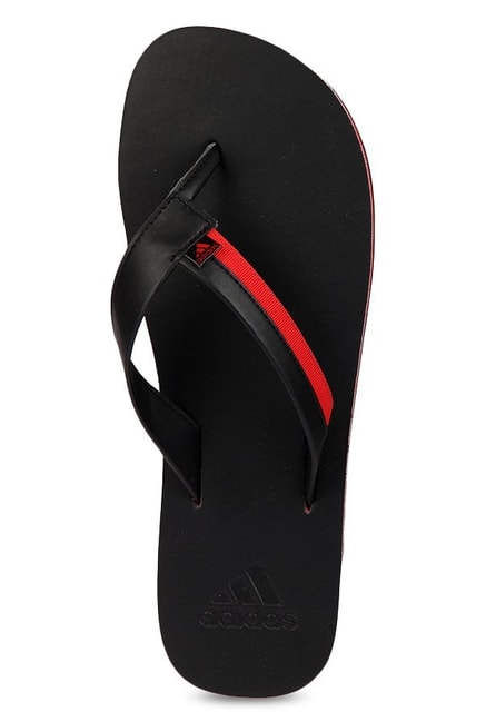 Adidas Brizo 3.0 Black \u0026 Red Flip Flops 