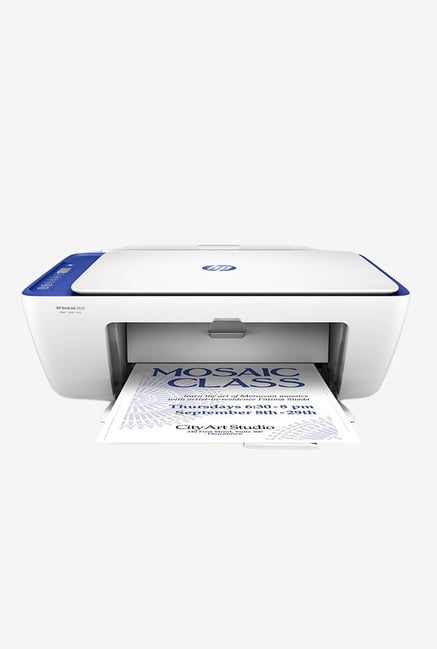 Buy HP DeskJet Inkjet 2622 All-in-One Printer White 