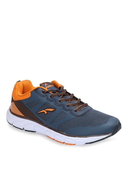 Furo by Red Chief Men's Blue Orange Running Shoes