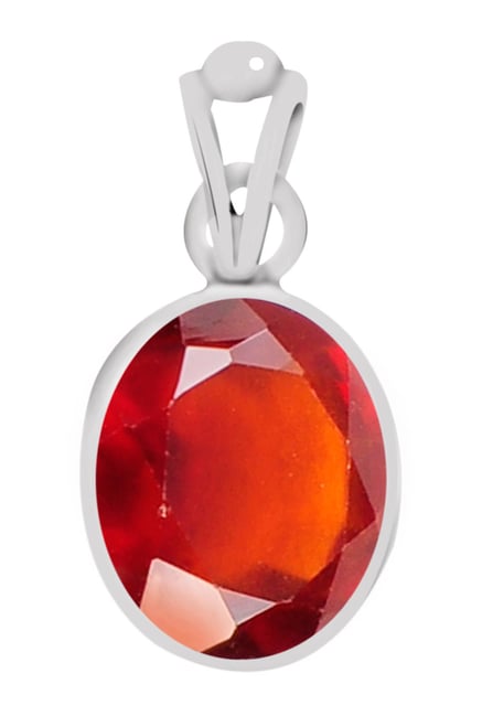 Hessonite pendant on sale