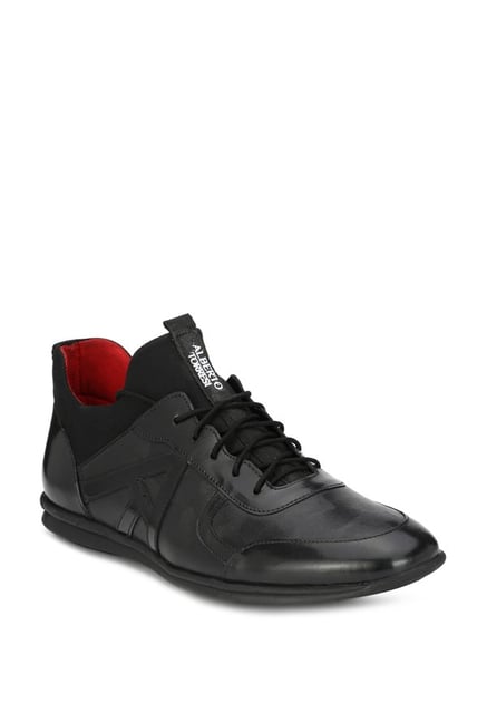 black informal shoes