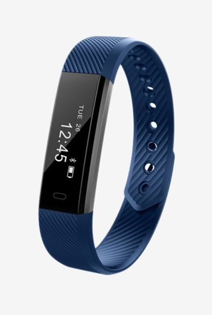 Enhance Limited Edition Ultimate ID 115 Premium Fitness Band (Blue)