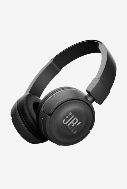 JBL T450BT Bluetooth Headphones with Mic (Black)
