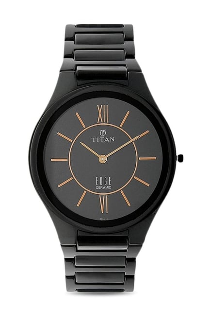 Buy Titan 1696NC01 Edge Ceramic Analog Watch for Men at Best Price ...