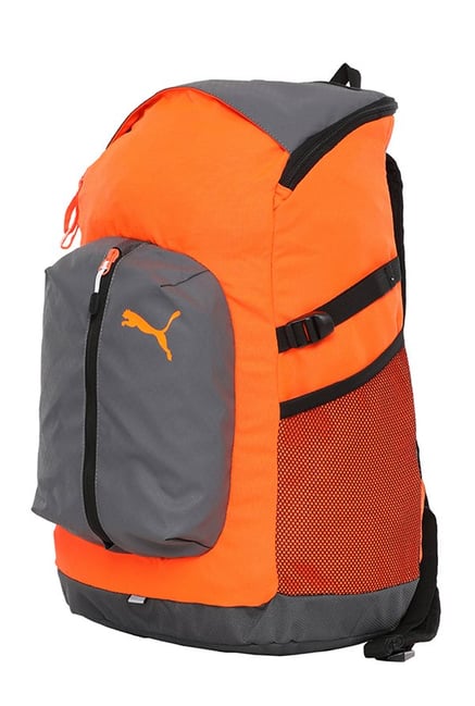 puma orange backpack