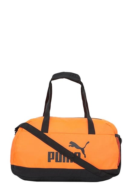 puma gym bag orange