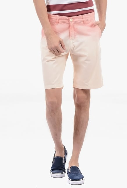Buy Pepe Jeans Pink Cotton Blend Short for Men Online Tata CLiQ