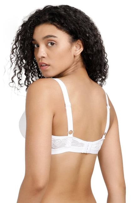 Buy Rosaline By Zivame White Non Wired Padded Multiway Bra for Women Online  @ Tata CLiQ