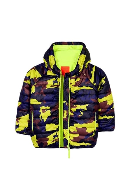 multicolor camouflage jacket