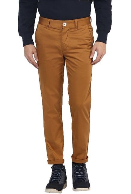 Buy PREEGO Women Red Slim Fit Pure Cotton Trousers Online at Best Prices in  India  JioMart