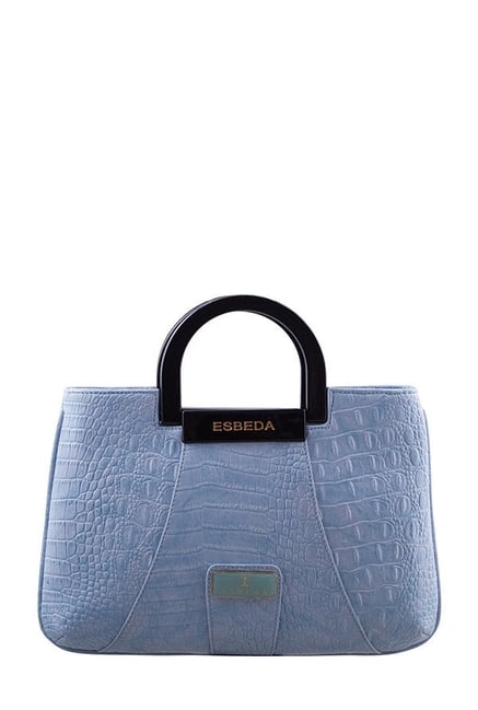 Buy Esbeda Ruby Paisley Black PU Printed Handbag Online At Best Price @  Tata CLiQ