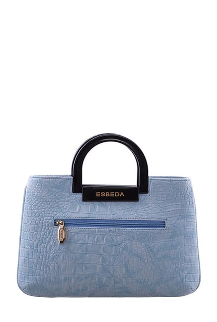 Buy ESBEDA Blue Self Design Handheld Bag - Handbags for Women 2393841 |  Myntra