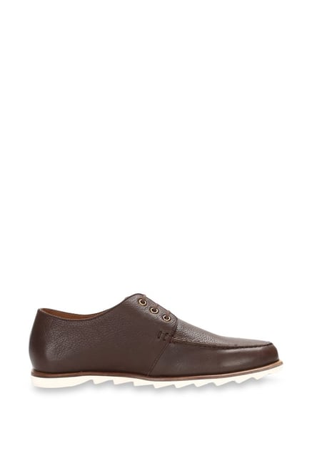 Allen Solly Dark Brown Derby Shoes