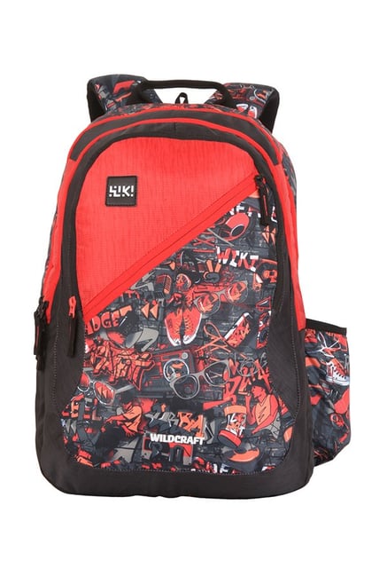 wildcraft bags red and black