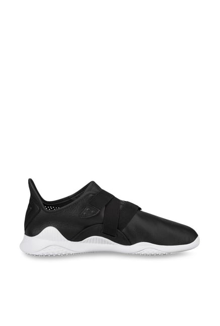 Puma men's mostro leather black clearance sneakers