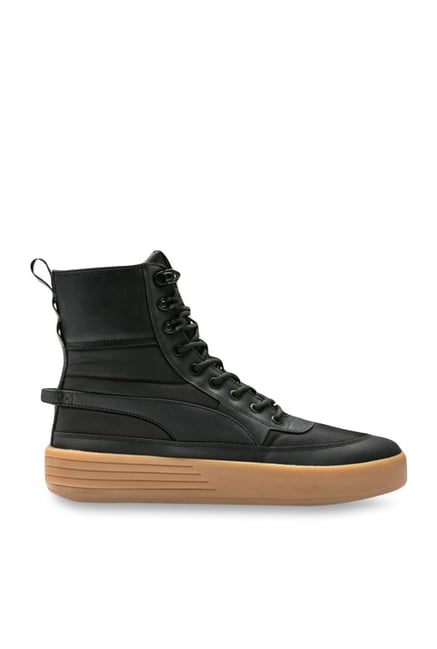 Buy Puma XO Tactical Black Ankle High Sneakers for Men at Best