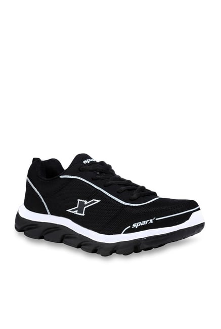 sparx black and white shoes
