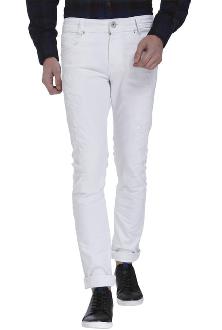 mufti white jeans
