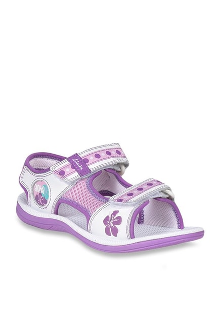 clarks purple sandals
