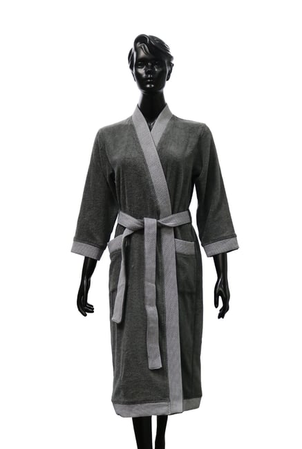 woolen bathrobe