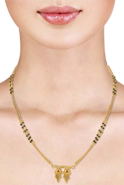 Buy P N Gadgil Jewellers 22 Kt Gold Mangalsutra Online At Best