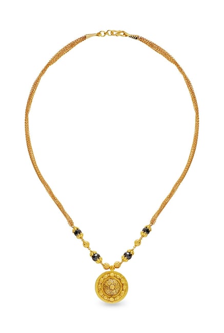 Buy P N Gadgil Jewellers 22 Kt Gold Mangalsutra Online At Best